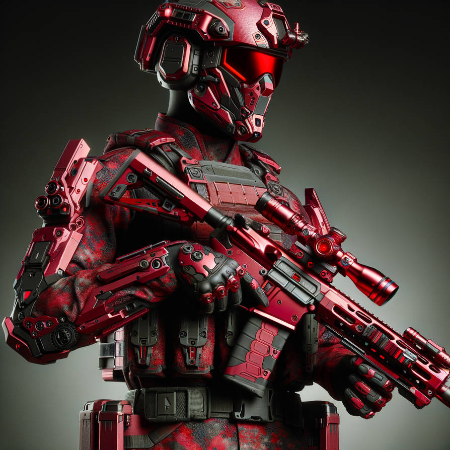 Upgraded Red Ranger Red Ranger future spec ops by DragonKnight58 on DeviantArt