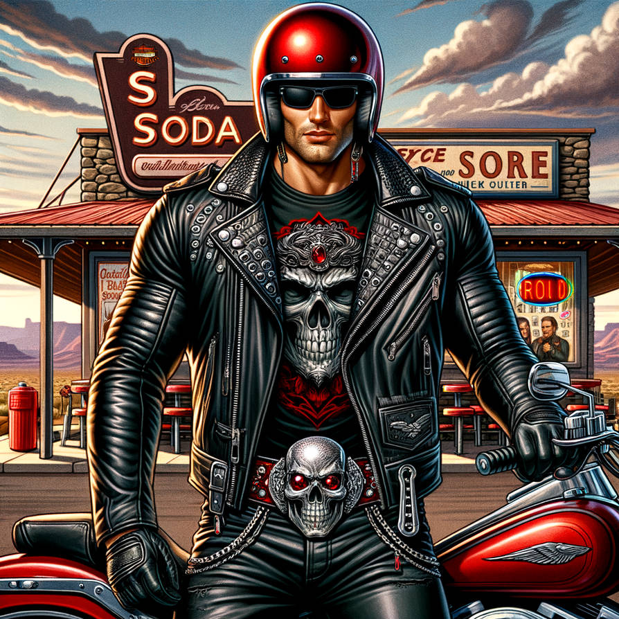 Bad Ass Rider Bad ASS Biker 5 by DragonKnight58 on DeviantArt