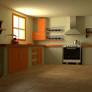 blender 3d Kitchen