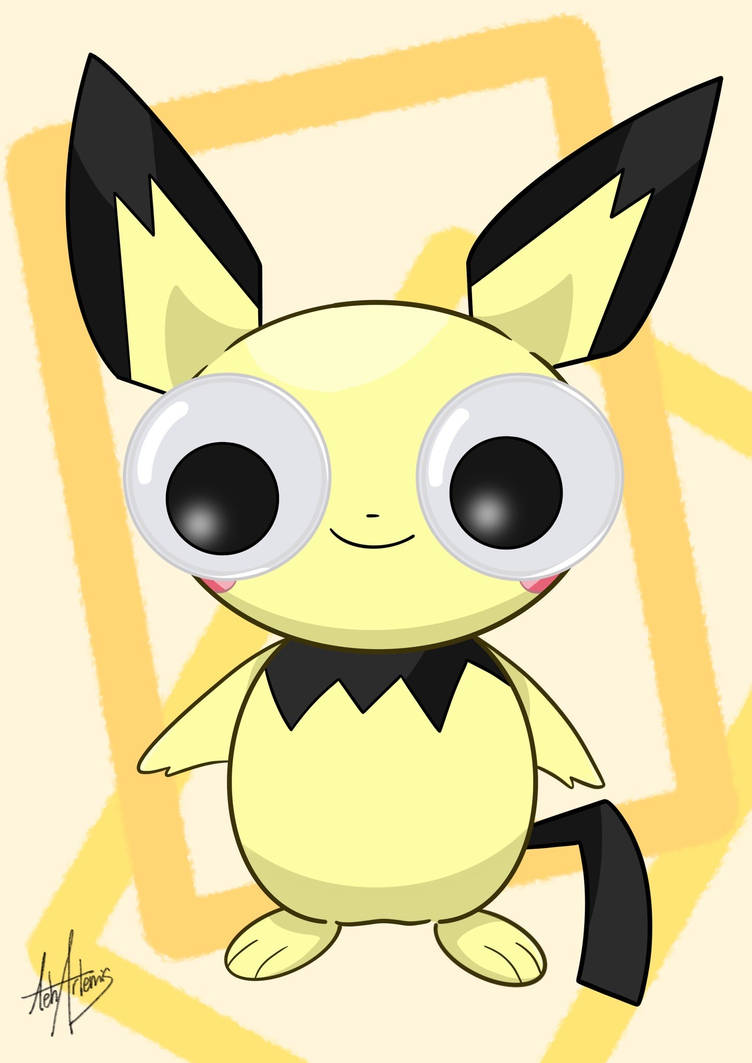 Pichu Grumpy Pichu Googly Eyes by TehArtemis on DeviantArt