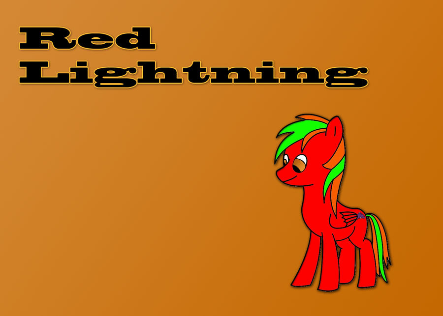 RedLightning vector by CloudfeatherNL on DeviantArt