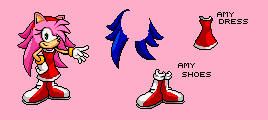 Amy Rose the Rascal - Sprite version (18yo) by DevyHero on DeviantArt