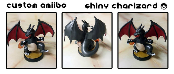 Custom Amiibo - Shiny Charizard