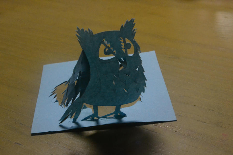 Owl Papercutting