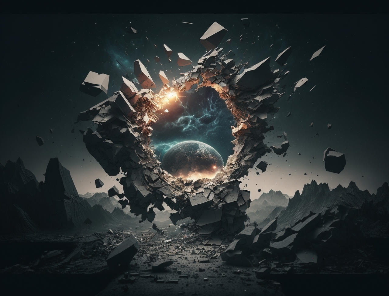 Exploding Sphere Rock Rock Explosion by projetophite on DeviantArt