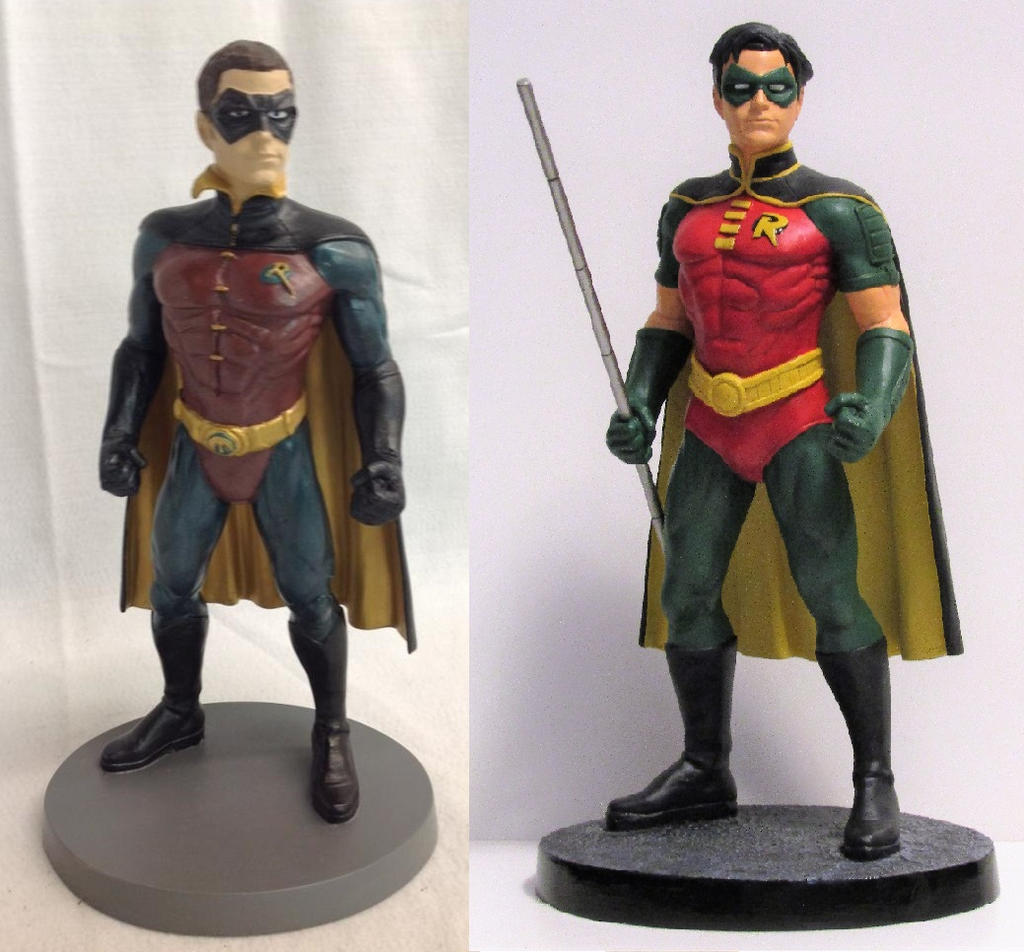 Robin custom statue - Tim Drake by drtomoe on DeviantArt