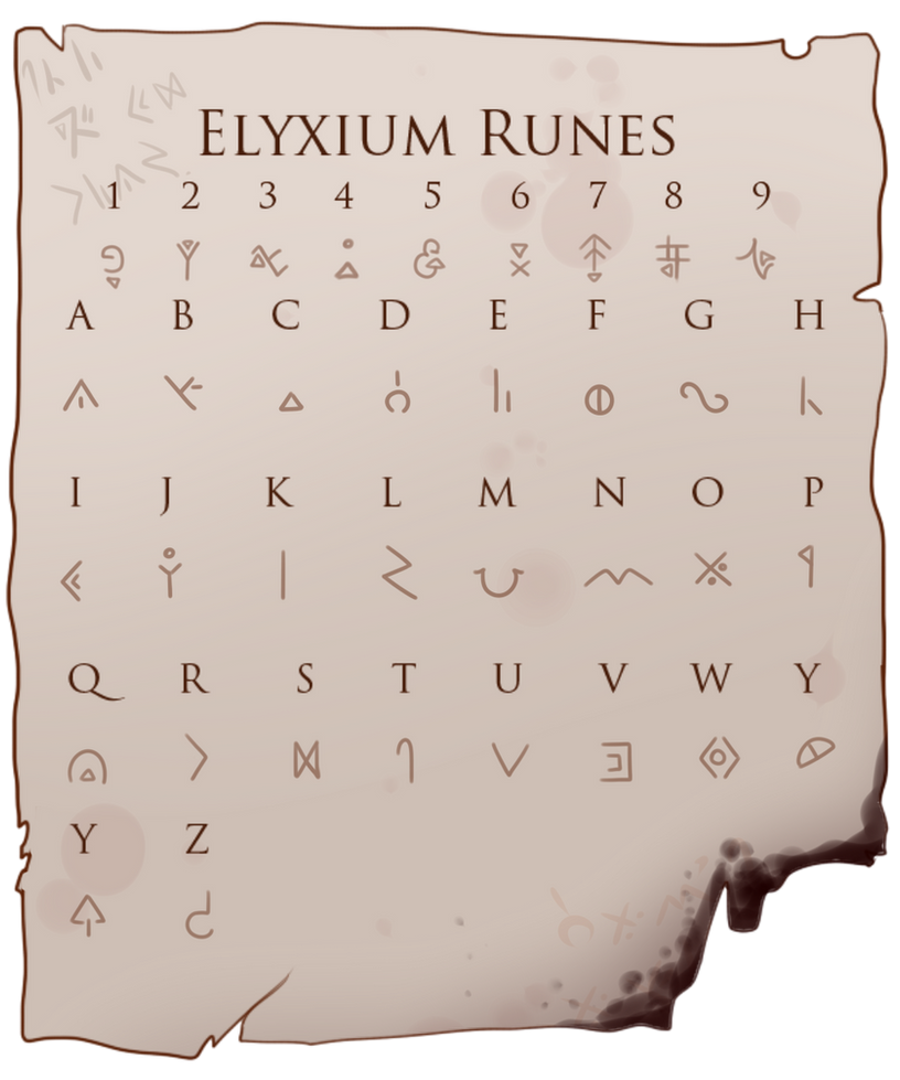Elyxium Runes by CrypticKoi on DeviantArt