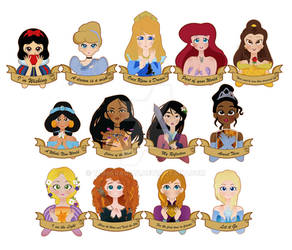 All Disney princess