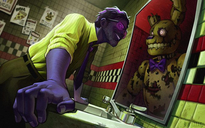 Steve Raglan Spring Lock steve raglan the man behind the fnaf movie art by andrefranclim17 on ...