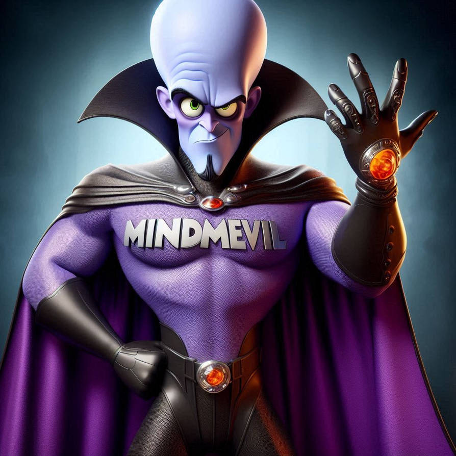 Mega Mind Python im am megamind ai image generated by andrefranclim17 on DeviantArt