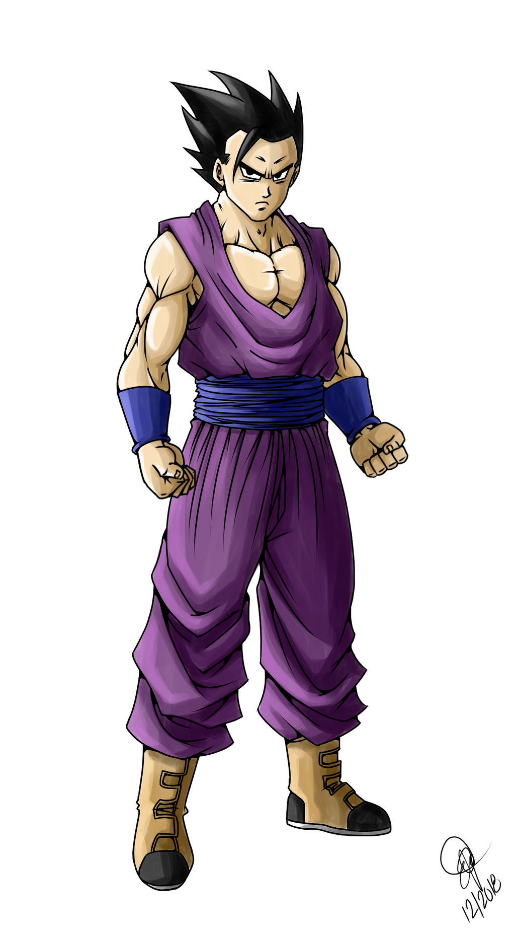 True Gohan Ultimate Gohan by E-RuizArt on DeviantArt