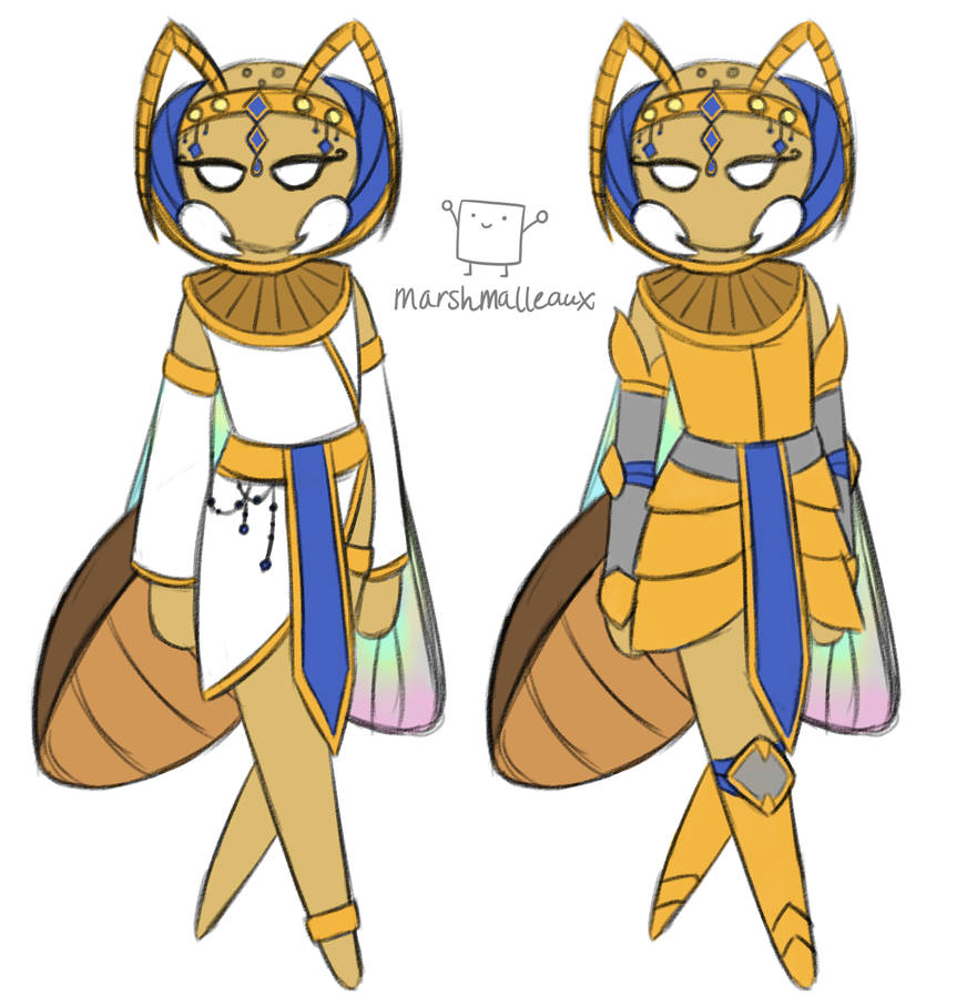 Bug Oc Races Bug Fables OC - Queen Pharodessa by Ralody on DeviantArt