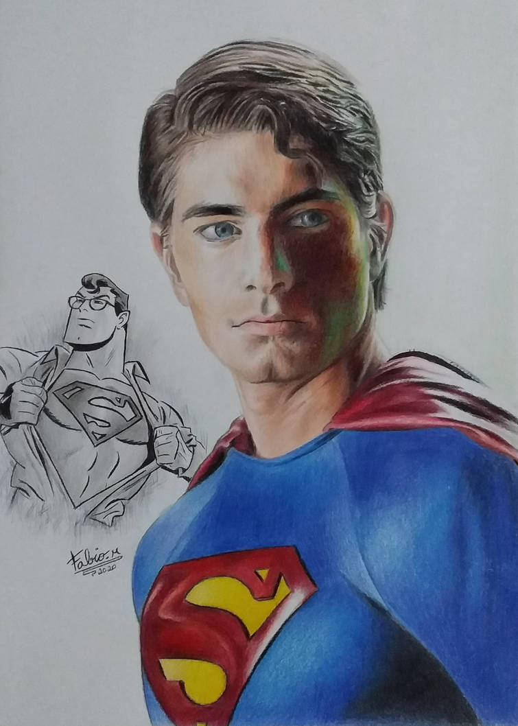 Brandon Routh Deviantart BRANDON ROUTH - SUPERMAN by Fabiodesign18 on DeviantArt