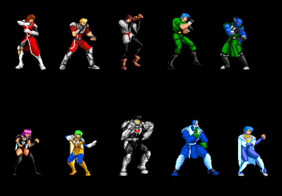 PS 4 fighting sprite by Dimoninhell on DeviantArt