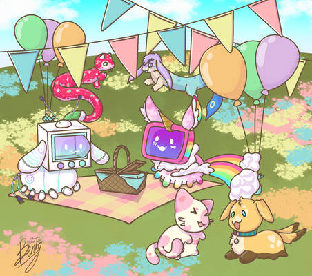 Pacapillar Spring Party Prompt