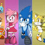 Sonic Lightspeed Character Poster #1