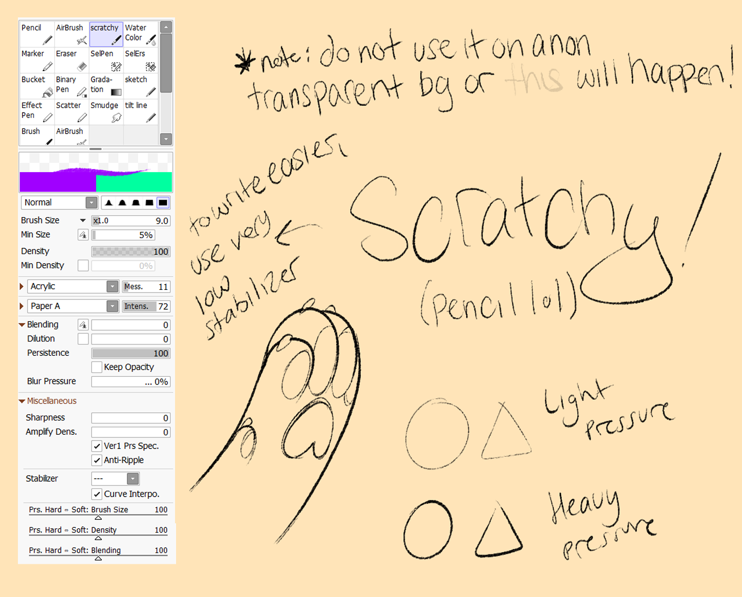 Sai Ver 2 Scratchy Brush By Phasmoplasm On Deviantart Sai Ver 2 Scratchy Brush By Phasmoplasm On Deviantart