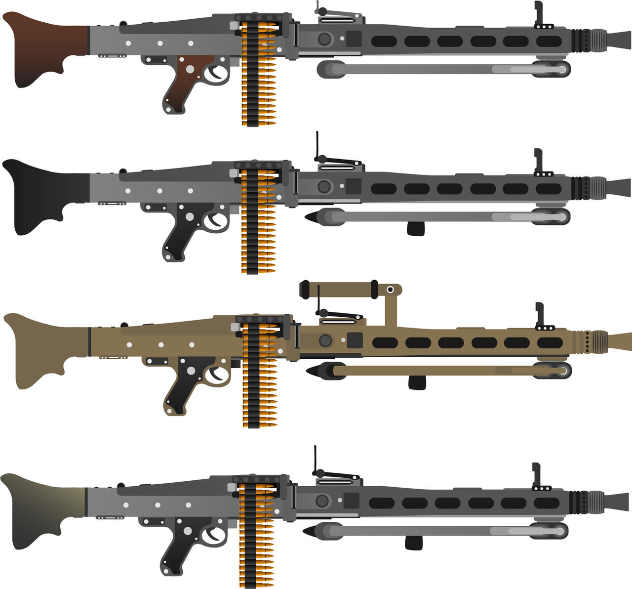 Minecraft Mg42 MG 42 / MG 3 by CyroHenrique48 on DeviantArt