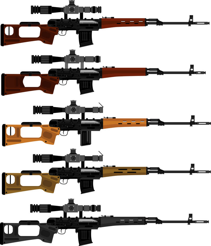Soviet / Russian SVDs Rifles by CyroHenrique48 on DeviantArt