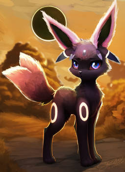 A Umbreon Espeon Fusion