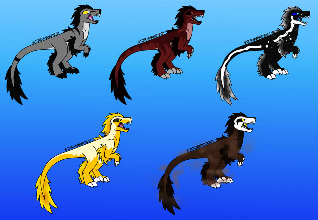 Raptor Adopts 2 OPEN by StormWind7201 on DeviantArt