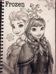 Anna and Elsa - Frozen