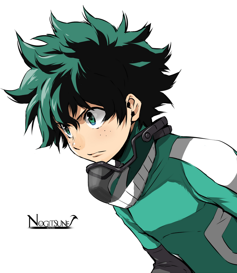Render Izuku Midoriya MHA by NogitsuneST on DeviantArt