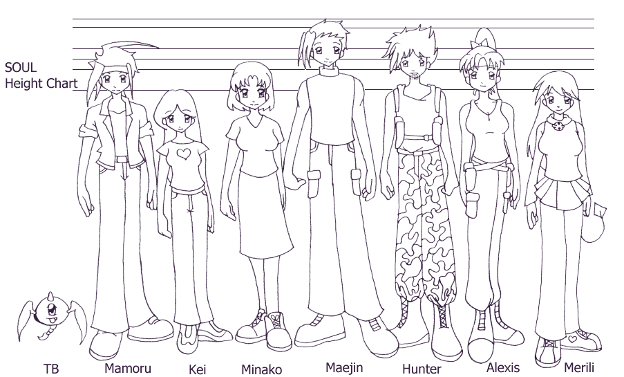 SOUL Height Chart