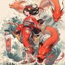  Amaterasu A sexy girl in a Japanese battle k b4d8