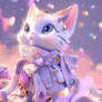  cat A cute and domineering cat and magical animal