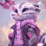  cat A cute and domineering civet cat and magical 