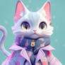  cat A cute and domineering cat and magical animal