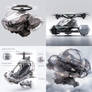 game art design A flying vehicle that can be ridde