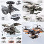 game art design A flying vehicle with appearance e