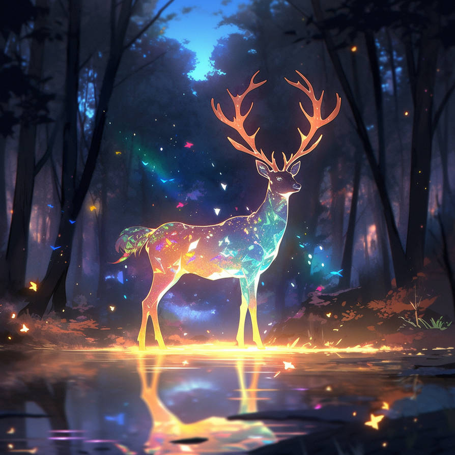 Cunninghamcourtney The Seven Color Deer Is A Mythi by gteengarden on ...