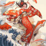  Amaterasu A Sexy Girl In A Japanese Battle K B4d8