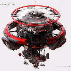 game art design 1 A flying vehicle with appearance