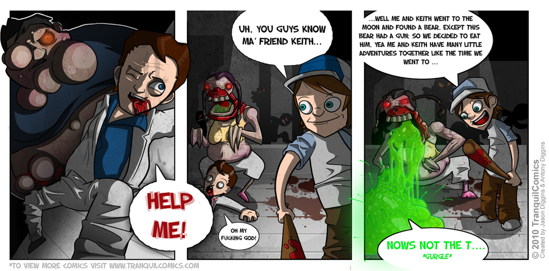 L4D2 comic: No time 4 talking