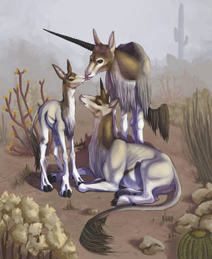 Desert Unicorn by alekivz Desert Unicorn by alekivz