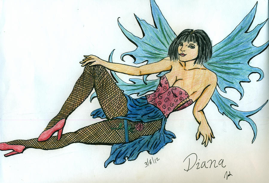 Burlesque Fairy-Diana