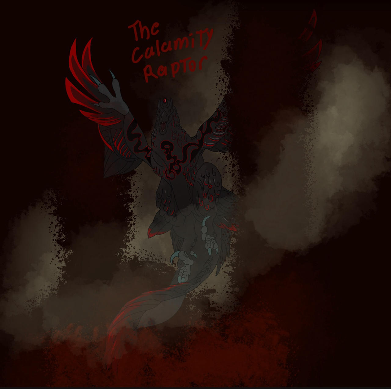 Blood Raptor Deviantart The Calamity Raptor by AgeofArt2000 on DeviantArt