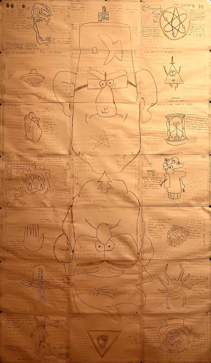 Gravity Falls season 2 Cryptograms by Jerd00 on DeviantArt