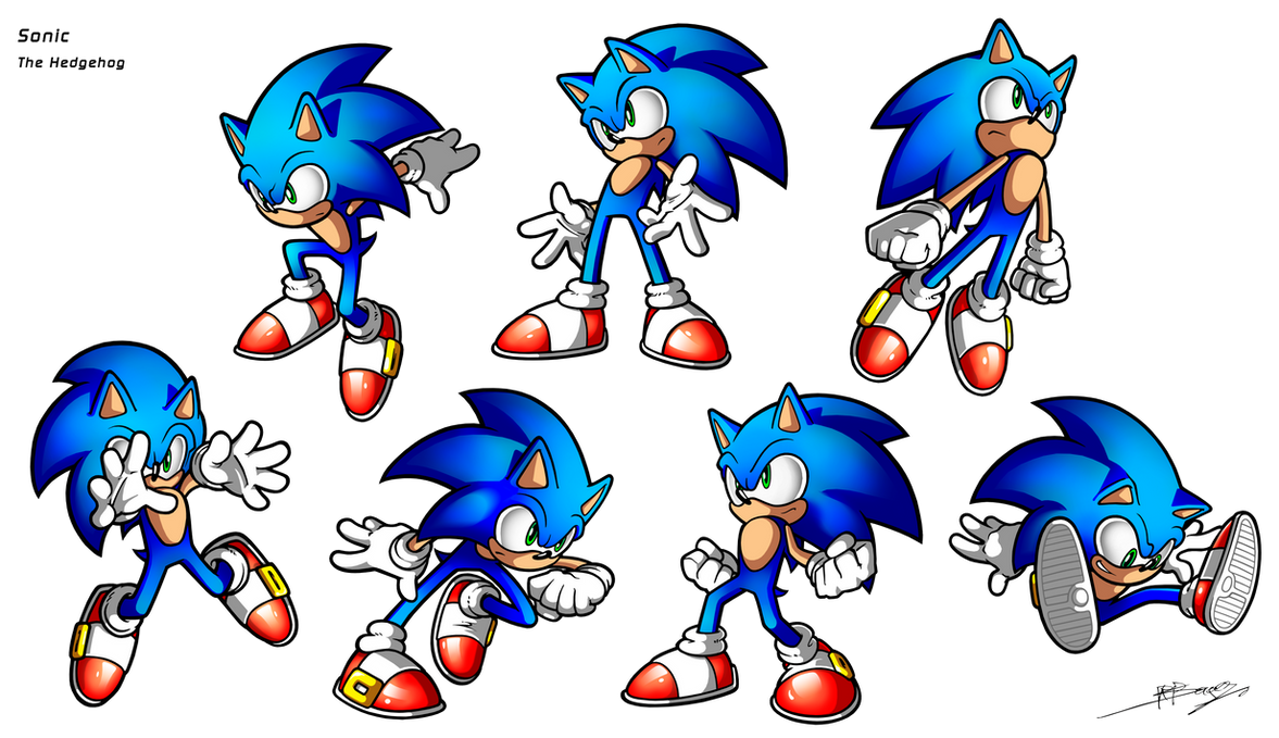Sonic training by sergio-borges on DeviantArt.