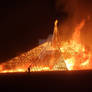 Flaming temple