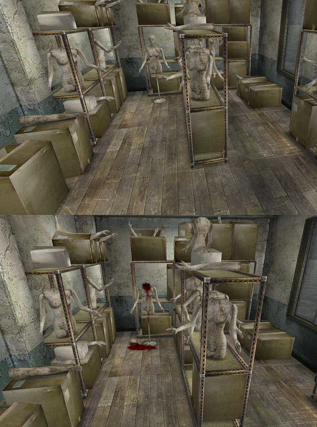 Silent Hill 3 - mannequin Room by Mageflower on DeviantArt