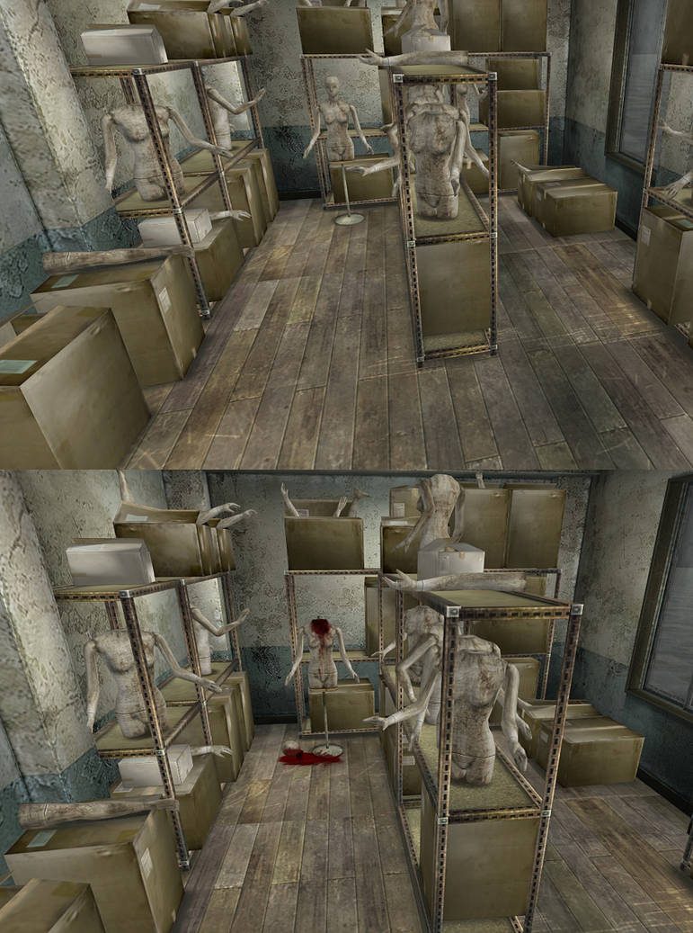 Silent Hill 3 - mannequin Room by Mageflower on DeviantArt