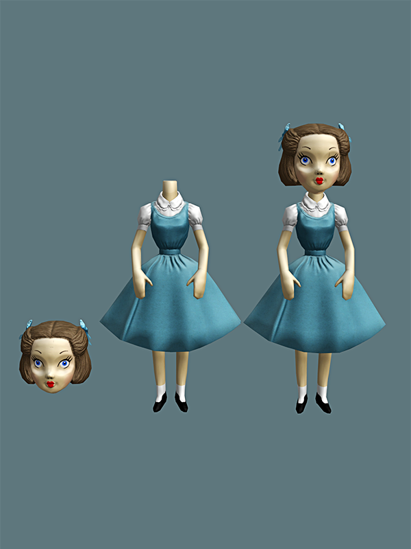 Bioshock Burial at Sea - Sally's doll