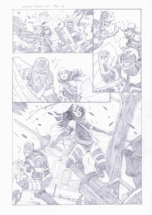 X Force #51 test page 10 Broccardo