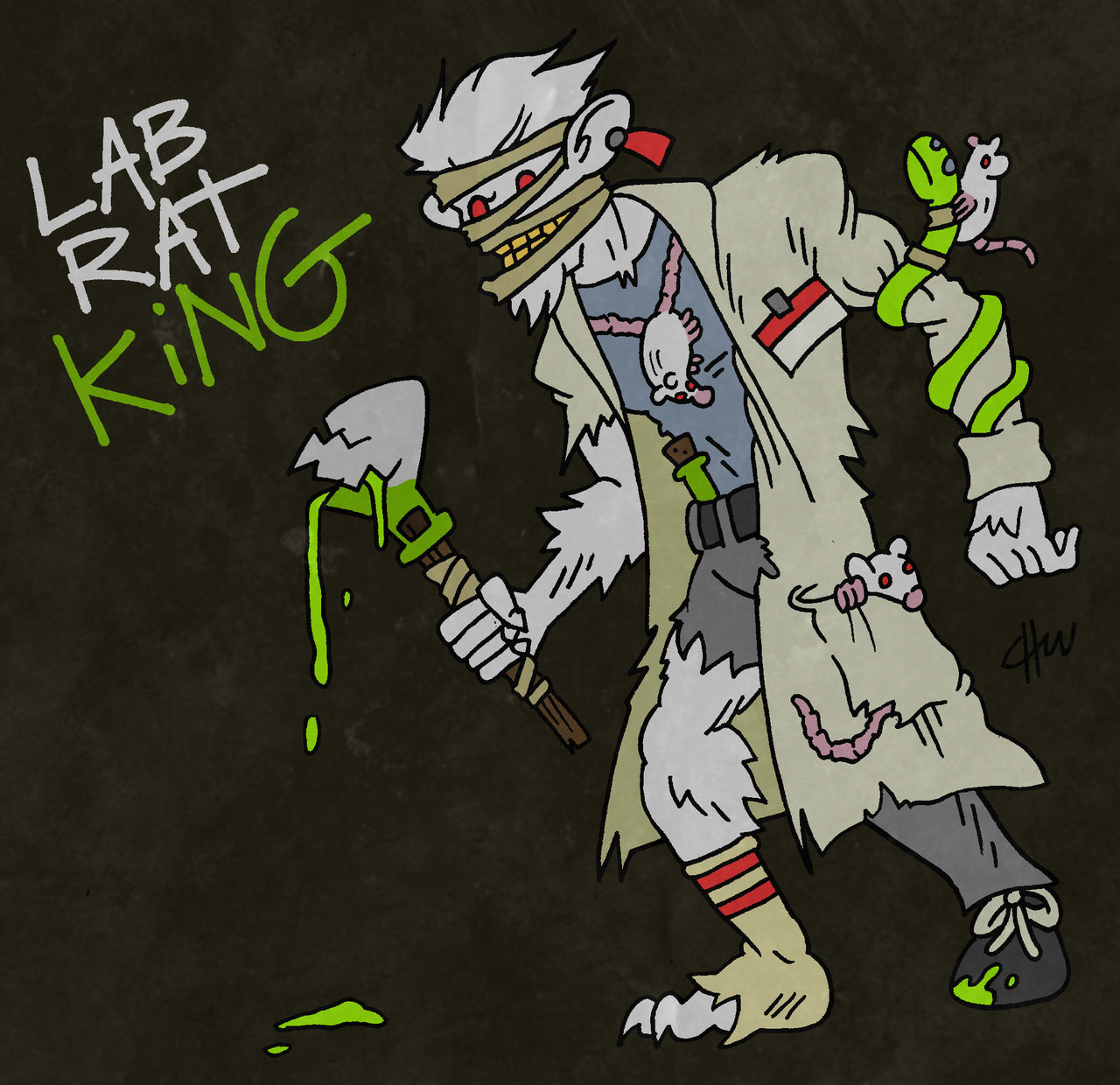 Tmnt Lab Ratt Lab Rat King - Teenage Mutant Ninja Turtles Redo by UnFungi on DeviantArt