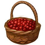 Basket of Cranberries by Ulfrheim